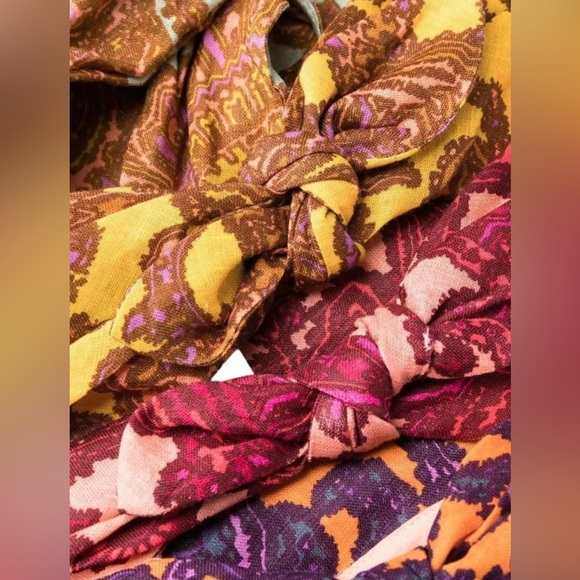 NWT ZIMMERMANN Tiggy Bow Midi Dress in Spliced Paisley. Size 0/XS - Picture 11 of 15